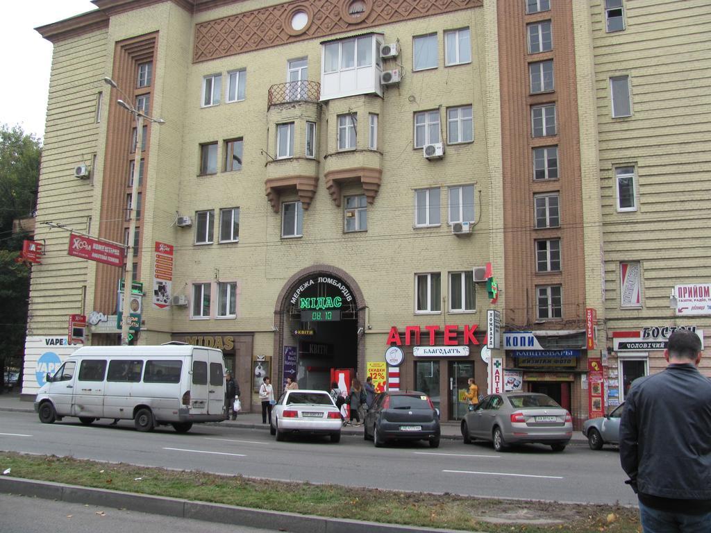 Apartment On Soborniy 177 Zaporizhia Eksteriør billede